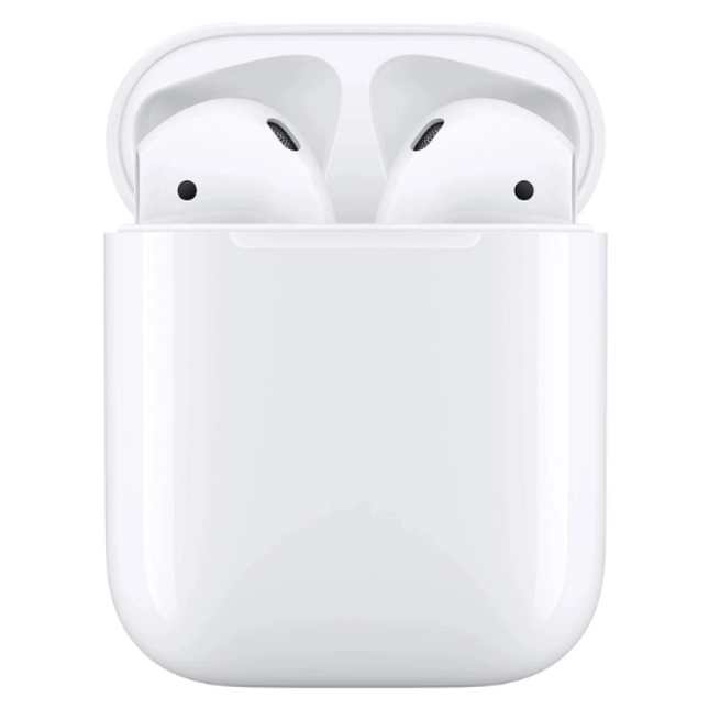 Apple AirPods (2nd Gen) True Wireless In-Ear Headphones with Lightning Charging Case