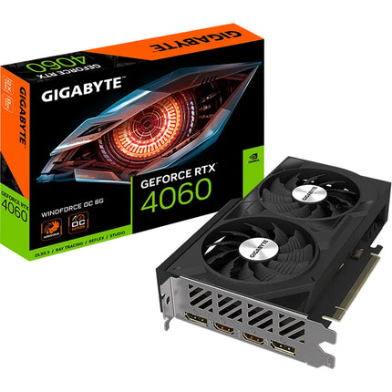 Gigabyte NVIDIA GeForce RTX 4060 WINDFORCE OC 8GB GDDR6 Graphics Card