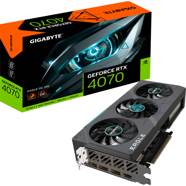 Gigabyte NVIDIA GeForce RTX 4070 Eagle OC 12GB GDDR6X Graphics Card