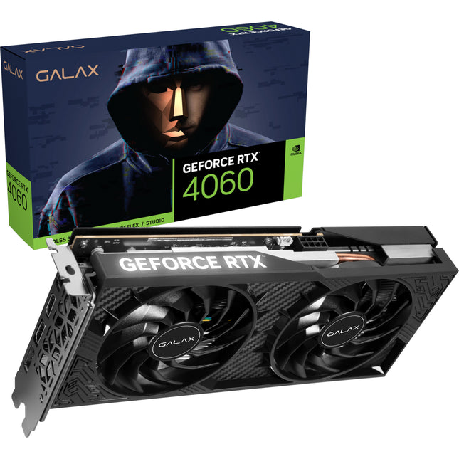 GALAX NVIDIA GeForce RTX 4060 1-Click OC 8GB GDDR6 Graphics Card