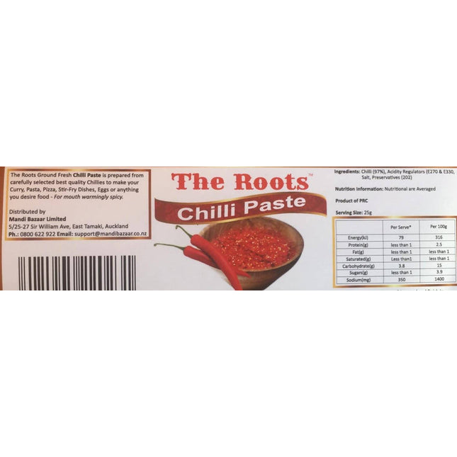 The Roots Red Chilli Paste 960g