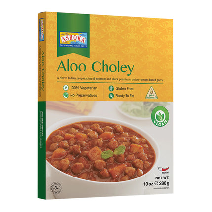 Ashoka Aloo Choley Ready To Eat 280gm