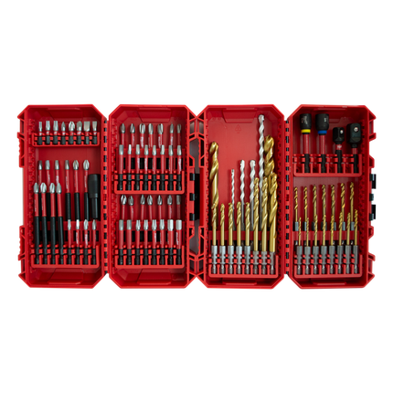 MILWAUKEE SHOCKWAVE DRILL AND  DRIVER BIT SET 86PC
