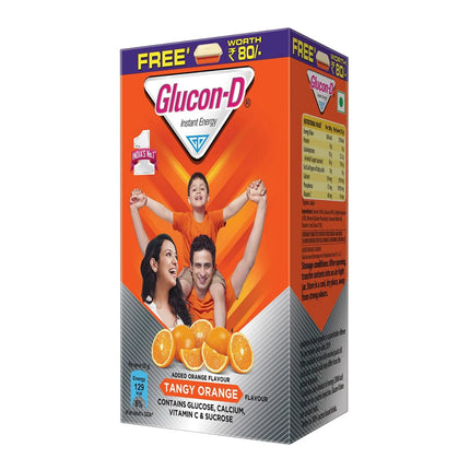 Glucon-D Tangy Orange 250gm
