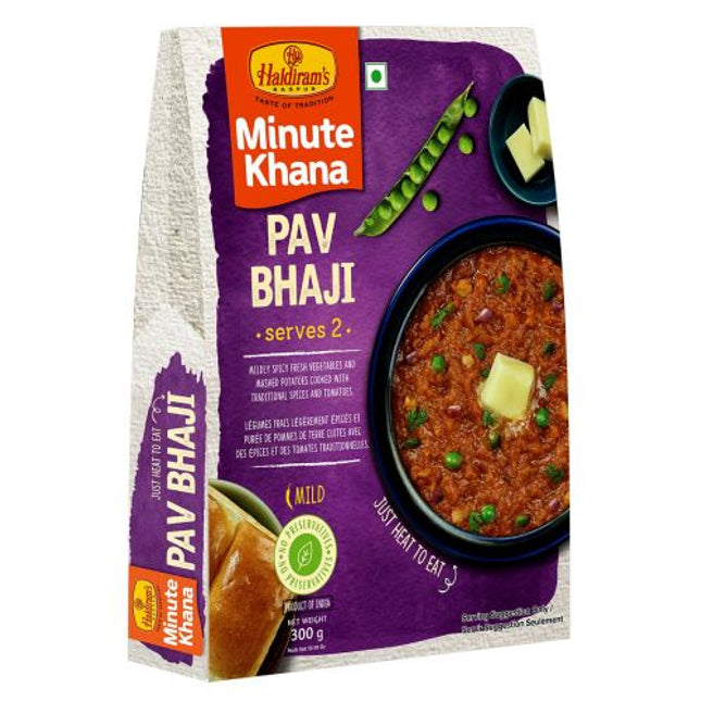 Haldiram Pav Bhaji Ready To Eat 300gm