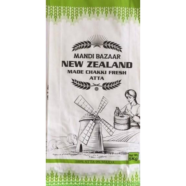 Mandi Bazaar Chakki Atta, Made in New Zealand  5Kg