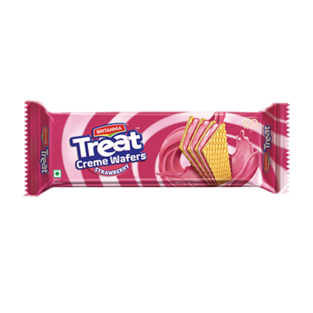 Britannia Nutro Strawberry Creme Wafers 75gm