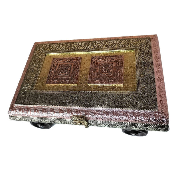 Diwali Gift Dry Fruit Box with Wheels (no items inside)