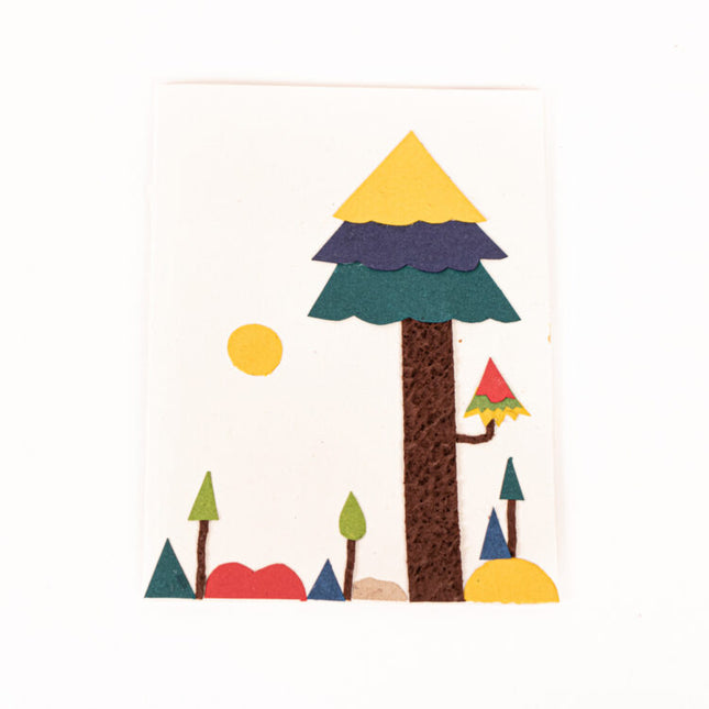 cutout landscape card