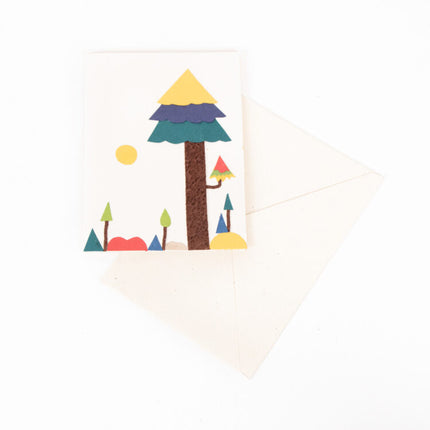 cutout landscape card