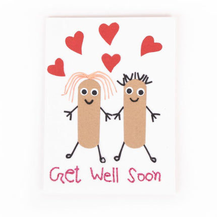 get well plasters card