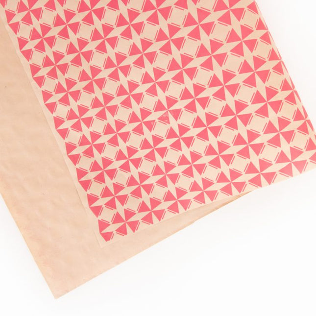 pink windmill paper