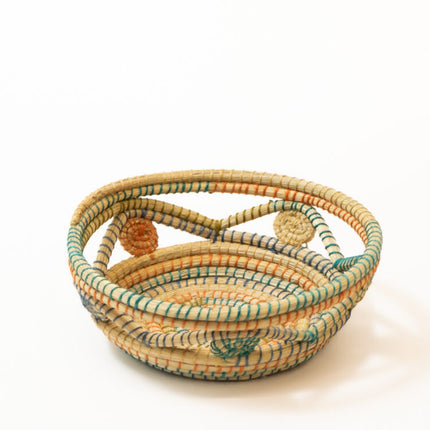 kaisa and jute woven bowl