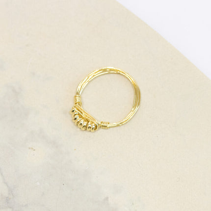 drum beaded ring