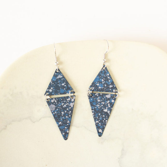 galaxy patina earrings