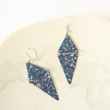 galaxy patina earrings