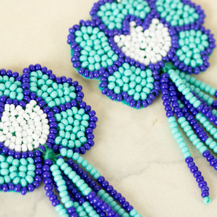 desert bluebell earrings