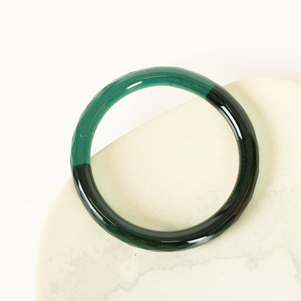 hand blown glass bangle