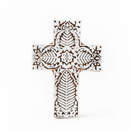 wooden cross wall hanging