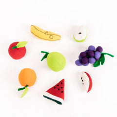 Fruit toys in bag