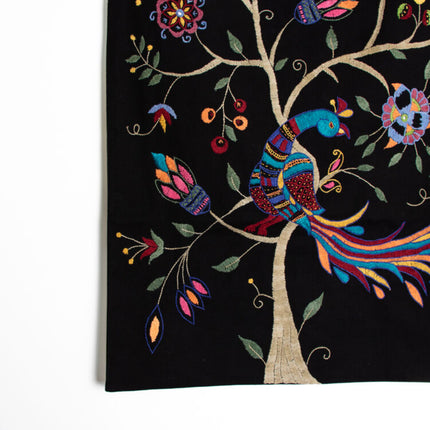 peacock wall hanging