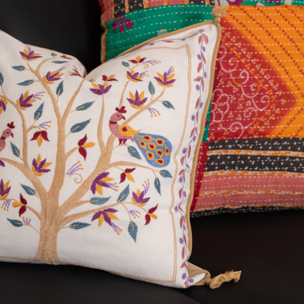 peacock cushion cover 3