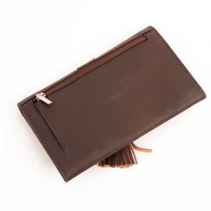 hunter leather wallet