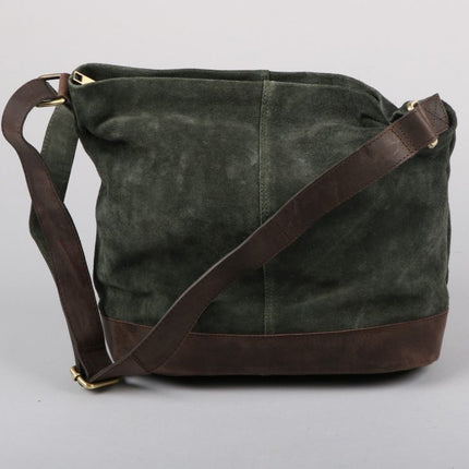 suede slouch bag