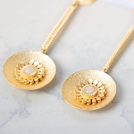 sunflower earrings 2