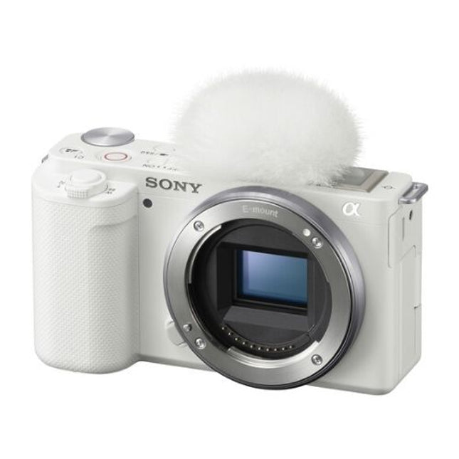 Sony ZV-E10L/B DSLR Camera Kit 16 to 50 mm 24.2 MP White