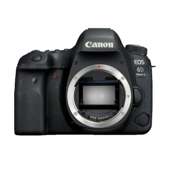 Canon EOS 6D MarkII DSLR Camera Body 35mm 26.2MP Black