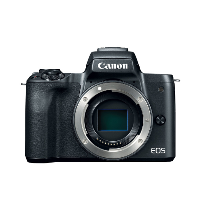 Canon EOS M50 DSLR Camera Body 28-60 mm 24.1MP Black
