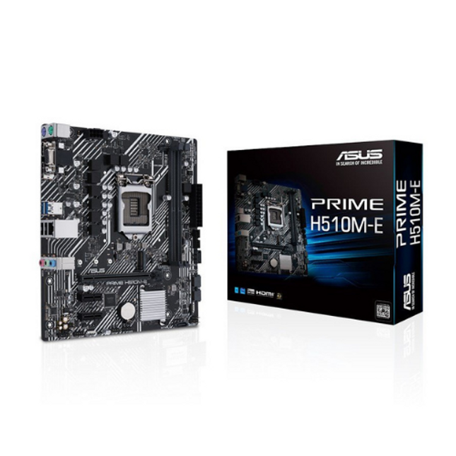 ASUS PRIME H510M-E 64GB DDR4 Micro ATX Motherboard