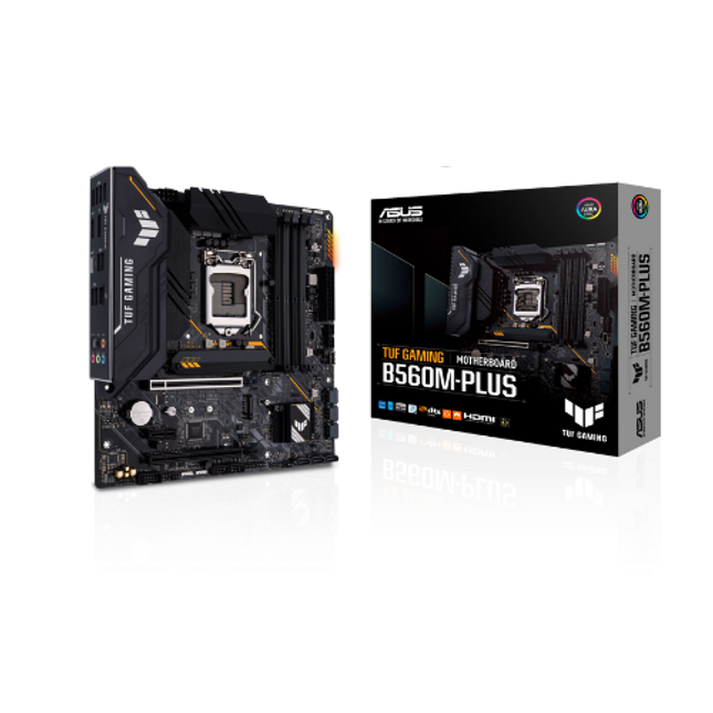 ASUS TUF GAMING B560M-PLUS WIFI DDR4 Micro ATX Motherboard