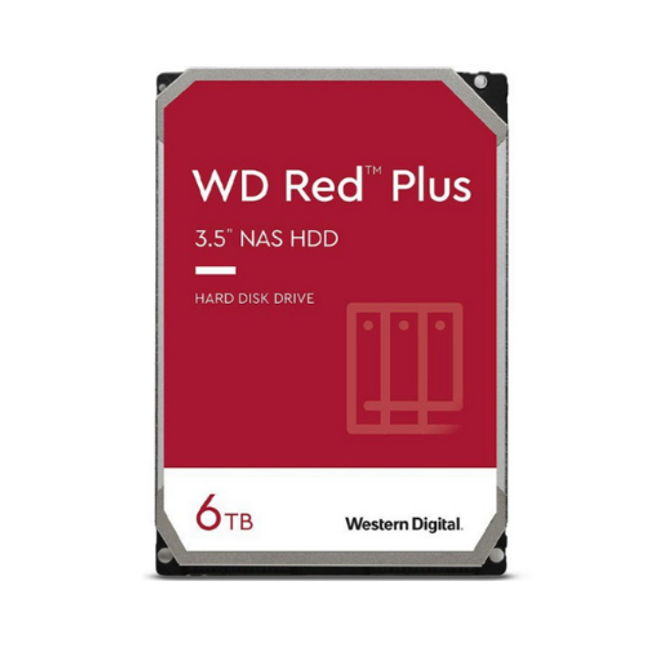 WD WD60EFZX Red Plus 6TB 3.5" HDD