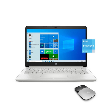 HP 14" Business Laptop 4GB 128GB Silver