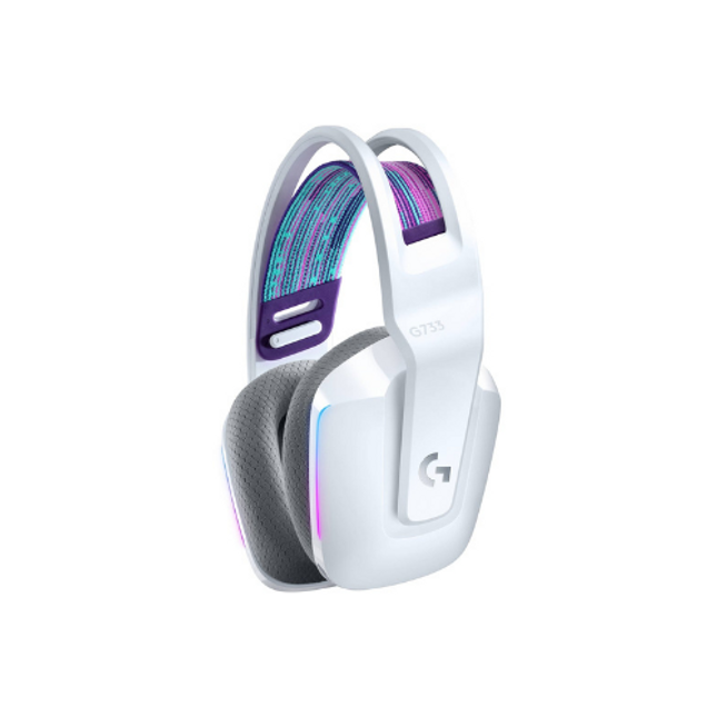 Logitech LIGHTSPEED G733 Gaming Headset White Wireless