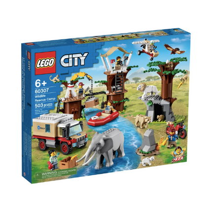 Lego 60307 Wildlife Rescue Camp Toy Model