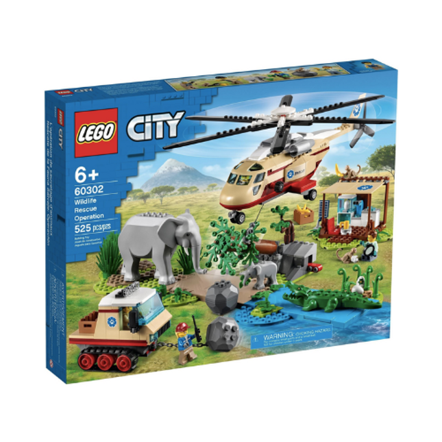 Lego 60302 Wildlife Rescue Operation Toy Model