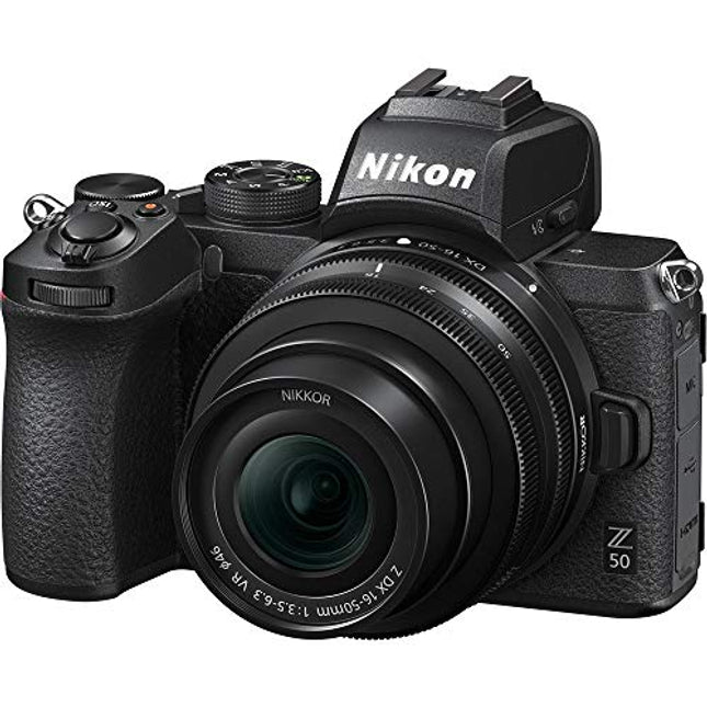 Nikon Z50 Kit DSLR Camera 16 to 50 mm 20.9MP Black