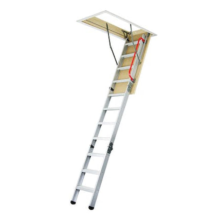 attic stairs deluxe aluminum 2 4 m 2 7 m