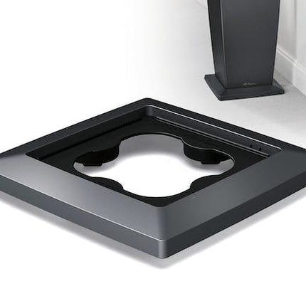 lechuza cubico 40 coaster slate