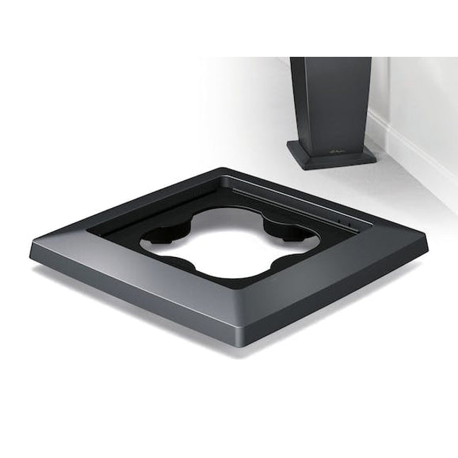 lechuza cubico 40 coaster slate