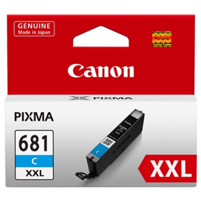 





Canon CLI681XXLC Extra High Yield Cyan Ink Cartridge

Features:
<div>Compatible With: TS6160, TS8160, TS9160, TR7560, TR8560., TS9560, TR7660, TS8360</div>