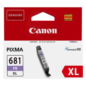 





Canon CLI681XLPB Photo Blue High Yield Ink Cartridge

Features:
<div>Compatible With: TS8160, TS9160, TS8360</div>