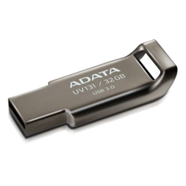 ADATA UV131 Classic USB 3.1 32GB Chromium Durable Grey Flash Drive