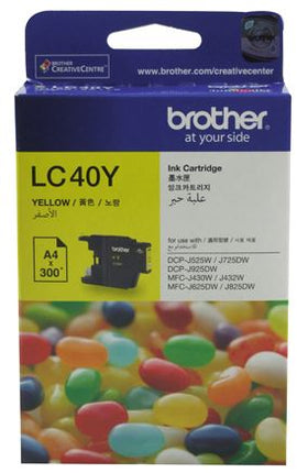 





Brother LC40Y Yellow Ink Cartridge

Features:
<div>Compatible With: DCPJ525W, DCPJ725DW, DCPJ925DW, MFCJ430W, MFCJ432W, MFCJ625DW, MFCJ825DW, Yield ~300 Pages</div>