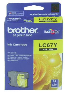 





Brother LC67Y Yellow Ink Cartridge

Features:
<div>Compatible With: DCP185C, DCP385C, DCP395CN, DCP585CW, DCPJ715W, DCP6690CW, MFC490CW, MFCJ615W, MFC790CW, MFC795CW, MFC990CW, MFC5490CN, MFC5890CN, MFC6490CW, MFC6890CDW, Yield ~325 Pages (at 5% Coverage)</div>