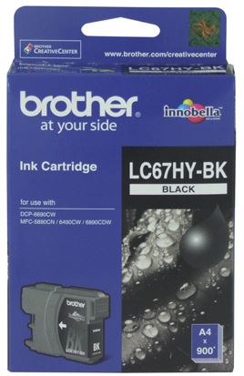





Brother LC67HYBK Black High Yield Ink Cartridge

Features:
<div>Compatible With: DCP6690CW, MFC5890CN, MFC6490CW, MFC6890CDW, Yield ~900 Pages (at 5% Coverage)</div>