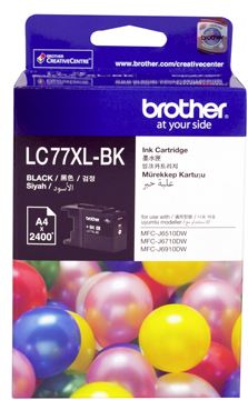 





Brother LC77XLBK Black High Yield Ink Cartridge

Features:
<div>Compatible With: MFCJ5910DW, MFCJ6510DW, MFCJ6710DW, MFCJ6910DW, Yield ~2400 Pages</div>